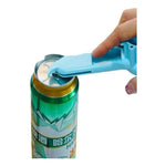 Abridor De Latas Destapador Frascos/botellas 4 En 1 Blanco