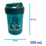 X2 Botella Redonda Intensamente 500 Ml Emociones