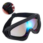 Antiparras Gafas De Nieve Con Filtro Uv Para Snowboard Negro Espejado