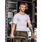 X2 Poleras Compresión Hombre Faja Camiseta Reductora Hombre