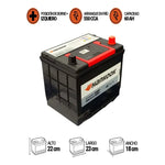 Bateria Hankook Mf55d23l 60ah 550cca Auto/camioneta Derecho