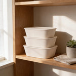 X3 Caja Cesta Organizadora Plastica Con Tapa Apilable 14ltrs