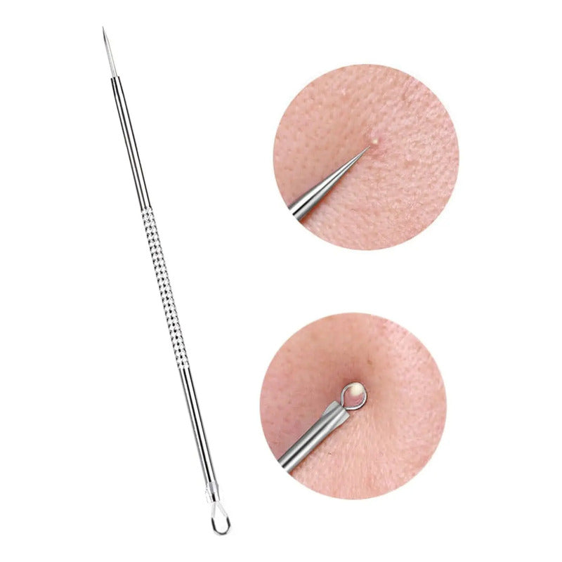 Extractor Aguja Elimina Puntos Negros Acne 1 Pieza