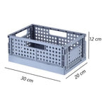 X4 Cestas Organizadoras Plegables Almacenamiento 30x20x13