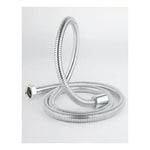 Manguera Ducha Flexible Extensible Cromada Acero Inoxidable Plateado Cromado