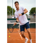 Set De Banda + Muñequera Deportiva Absorbente Sudor Unisex