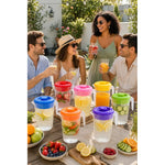 X30 Jarra 2 Litros De Plastico Para Jugo Bebidas Refrescante Surtidos