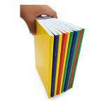 Pack X10 Cuadernos Collage 7mm 80 Hojas Hici Multicolor Variados