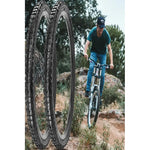 X2 Neumatico + 2 Camara Bicicleta Aro 26x2.125 Caluga Gruesa Neumático Negro Mtb 26
