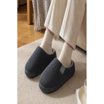 1 Par Pantuflas Chiporro Zapatillas De Levantarse Pantuflas Gris Lisa 40-41
