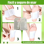 Parches Desintoxicantes Para Pies J.h. Company Y-507 Set 30 Unid Detox Con Bambú