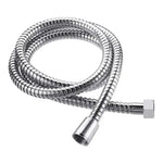 Manguera De Ducha/ducha De Malla De Acero Inoxidable 2 Mtros Plateado