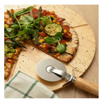 Cortador Para Pizza Con Mango De Madera Y Acero Clara
