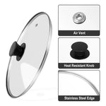 Tapa De Vidrio Para Olla Sarten 18 Cm Utensilio Cocina