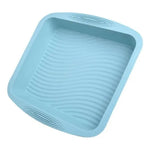 Molde  Tortera  Alta De  Silicona Apta Horno  24cm  Cuadrada