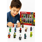 Set 12 Minifiguras Minecraf Ninjas Bloque Infantil Armables 12 Ninjas