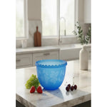 Recipiente De Ensalada Bowl Redondo Plastico Multiuso 3,5lts
