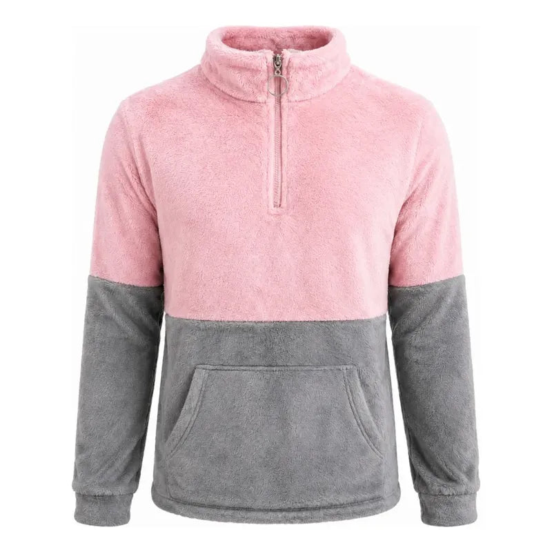 Poleron Unisex Chiporro Sherpa Termico Con Cierre Invierno