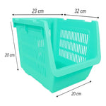 X3 Organizador Gaveta Multiuso Apilable Ventilado Kendy