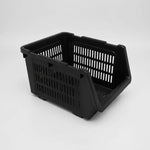 Organizador Gaveta Multiuso Apilable Ventilado Kendy Pack2 Negro