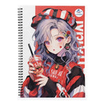 X8 Cuaderno Universitario 100 Hojas Espiral Doble 7mm Diseño Varios