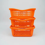 3 Cestas Apilables Organizadoras Anidable De 4 Litros