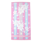 Toalla Microfibra Love Secado Rapido Grande Rosa 70 X 140 Cm