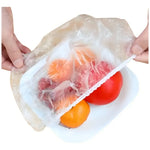 Envoltura De Plástico Para Alimentos Gorro Elastico 100pcs