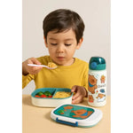 Set Lonchera Taper + Botella Para Jugo Colacion Infantil