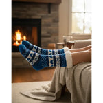 Pack 2 Par Calcetines Chiporro Mujer Térmicos Antideslizante Varios Lazos Y Corazones 37-41