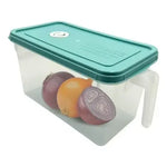 Caja Organizadora Para Refrigerador Con Tapa Y Mango Color