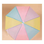 Paraguas De Niñas Paraguas Infantiles Lluvia 90cm Sombrilla Color Celeste Diseño De La Tela Colores