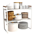 Organizador Repisa De Cocina Gabinetes Repisa Doble 34x21x38