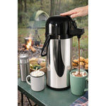 Termo Sifon Acero Inoxidable Vidrio 1.9ltrs Frio Caliente Acero