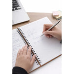 X8 Cuaderno Universitario 100 Hojas Espiral Doble 7mm Diseño Varios