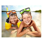Kit Lentes De Agua Snorkel Gualetas Accesorios De Buceo
