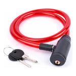 X2 Candado De Bicicleta Cable De Bloqueo Antirrobo Cerradura Variados