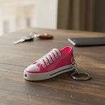 Encendedor Llavero Forma De Zapatilla Recargable Portátil Rosa Chicle