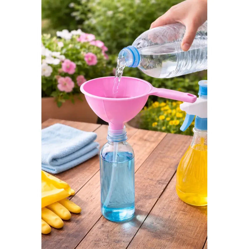 2 Embudos Plasticos Multiuso Cocina Reposteria Hogar