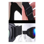 Antiparra De Nieve Lentes Para Ski Y Snowboard Gafas Esquiar Negro