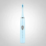 Cepillo De Dientes Electrico Recargable Usb + 2 Repuestos