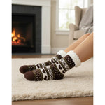 Pack 4 Par Calcetines Chiporro Mujer Térmicos Antideslizante Varios Lazos Y Corazones 37-41