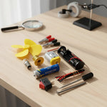 Kit Experimento Cientifico Luz Ventilador Circuito Elctrico