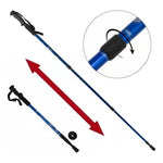 Baston Trekking Senderismo 3 Tramos Mango Recto Antishock