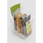 Pack De 4 Caja Organizadora Refrigerador Sin Tapa  Acrilico Transparente