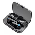 Audífono Inalámbrico Bluetooh  M19 Gamers Manos Libres Black Negro