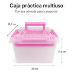 Caja Organizadora De Plastico Practibox Multiuso 6 Litros