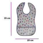 Baberos  Impermeables  Alimentación  Bebé Sin Manga Unisex