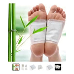 Parche Pies Desintox Kinoki 100% Natural. Caja X 10 Parches Color Foto