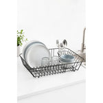 Seca Plato Platera Porta Loza Escurridor Plato Alto Metalico Negro